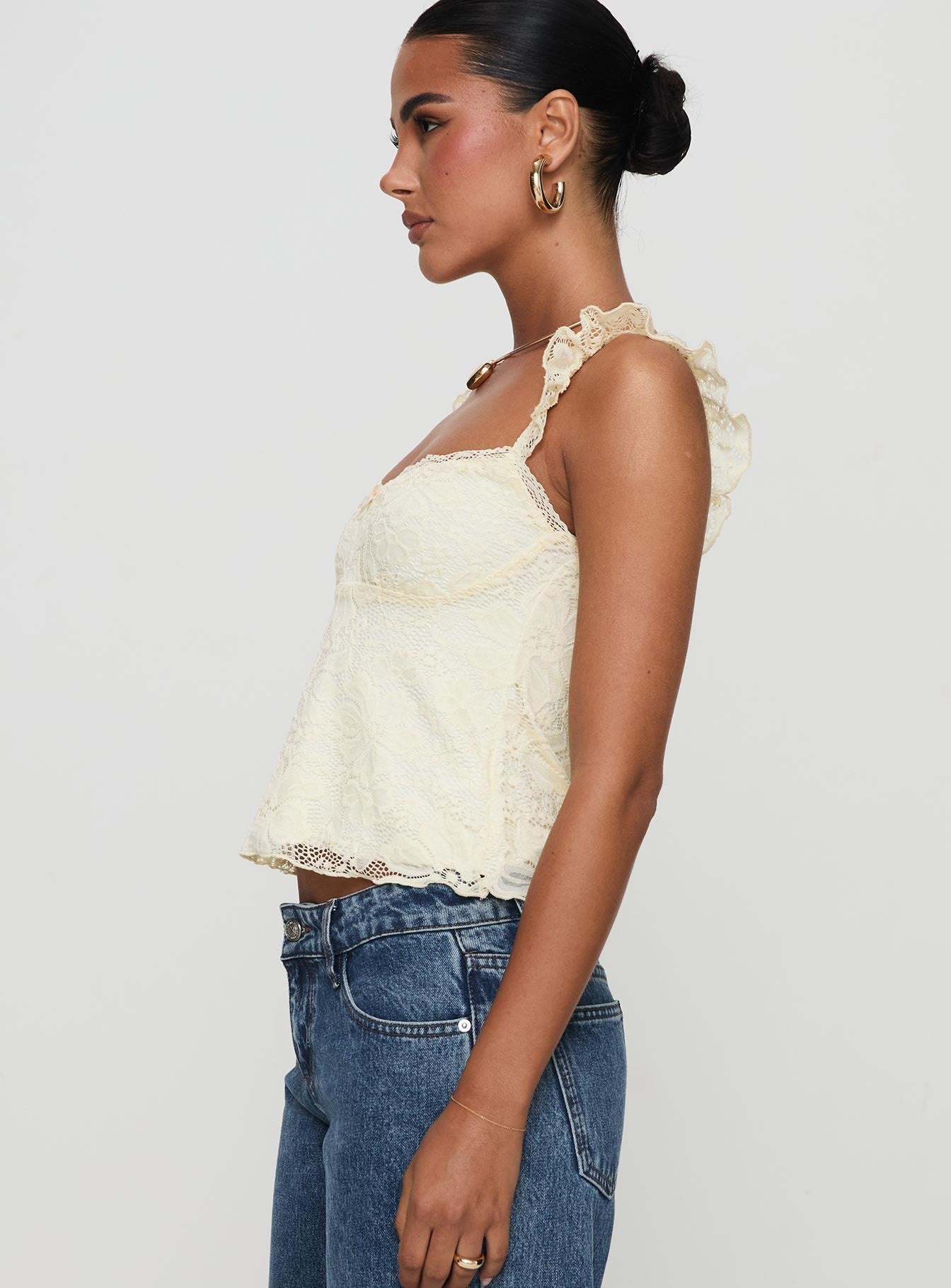 Agrafina® | Women'S Delicate Lace Top, Elegant Design