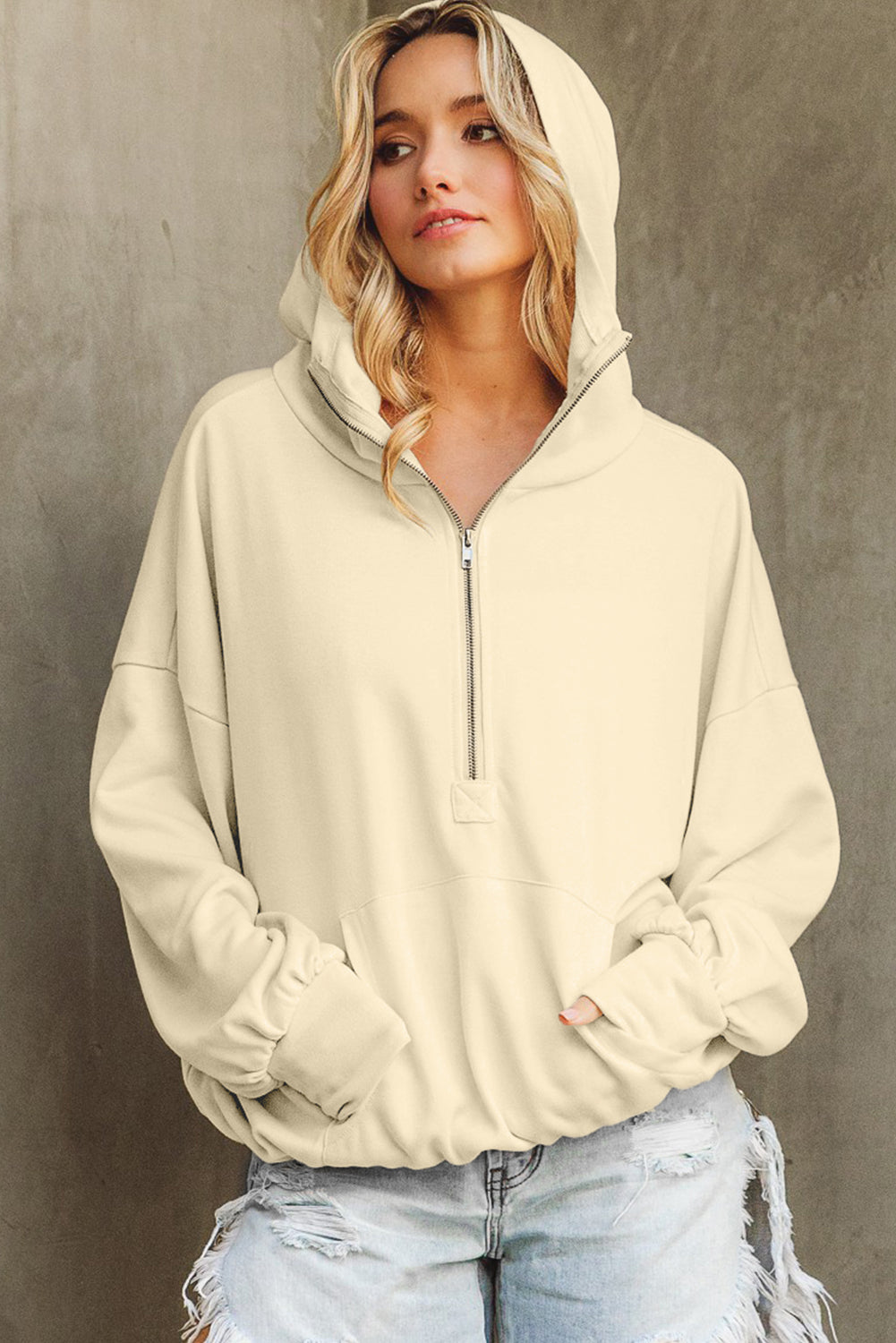 Karina | Elegant and casual winter hoodie