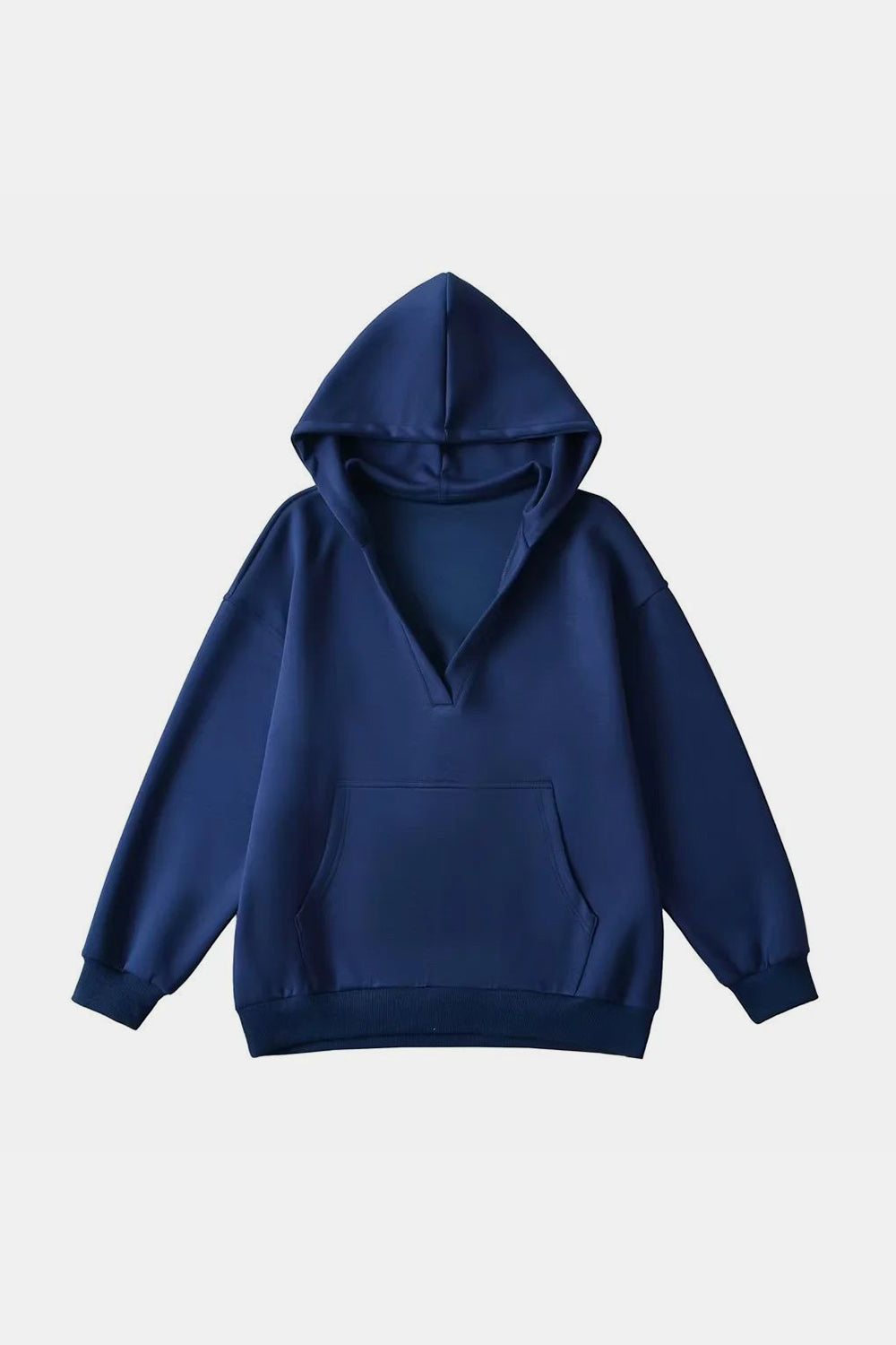 Bernadette | Basic Bae Air Scuba long sleeve hoodie with kangaroo pocket