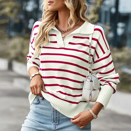 Maria | Striped sweater for women Calido