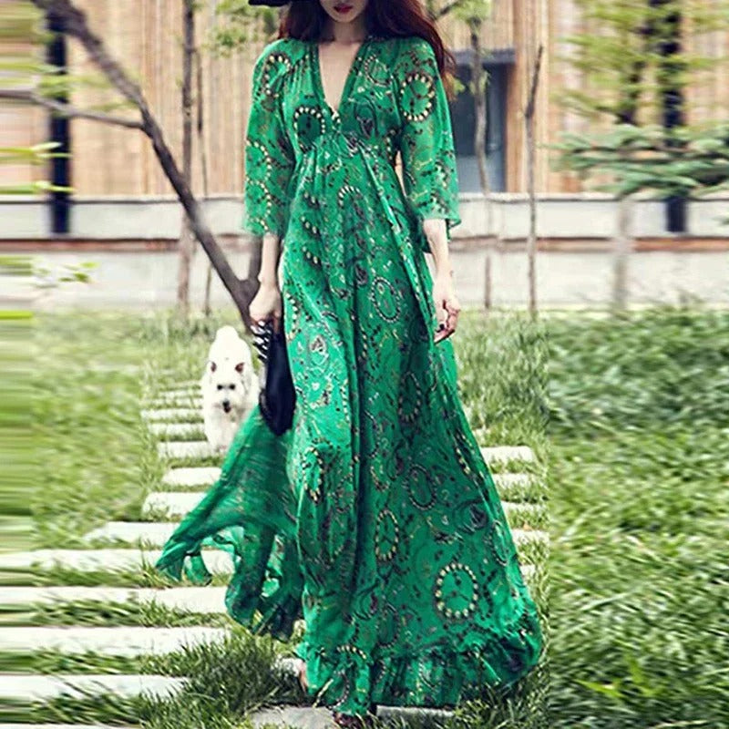 Veronica® | Bohemian maxi dress for women