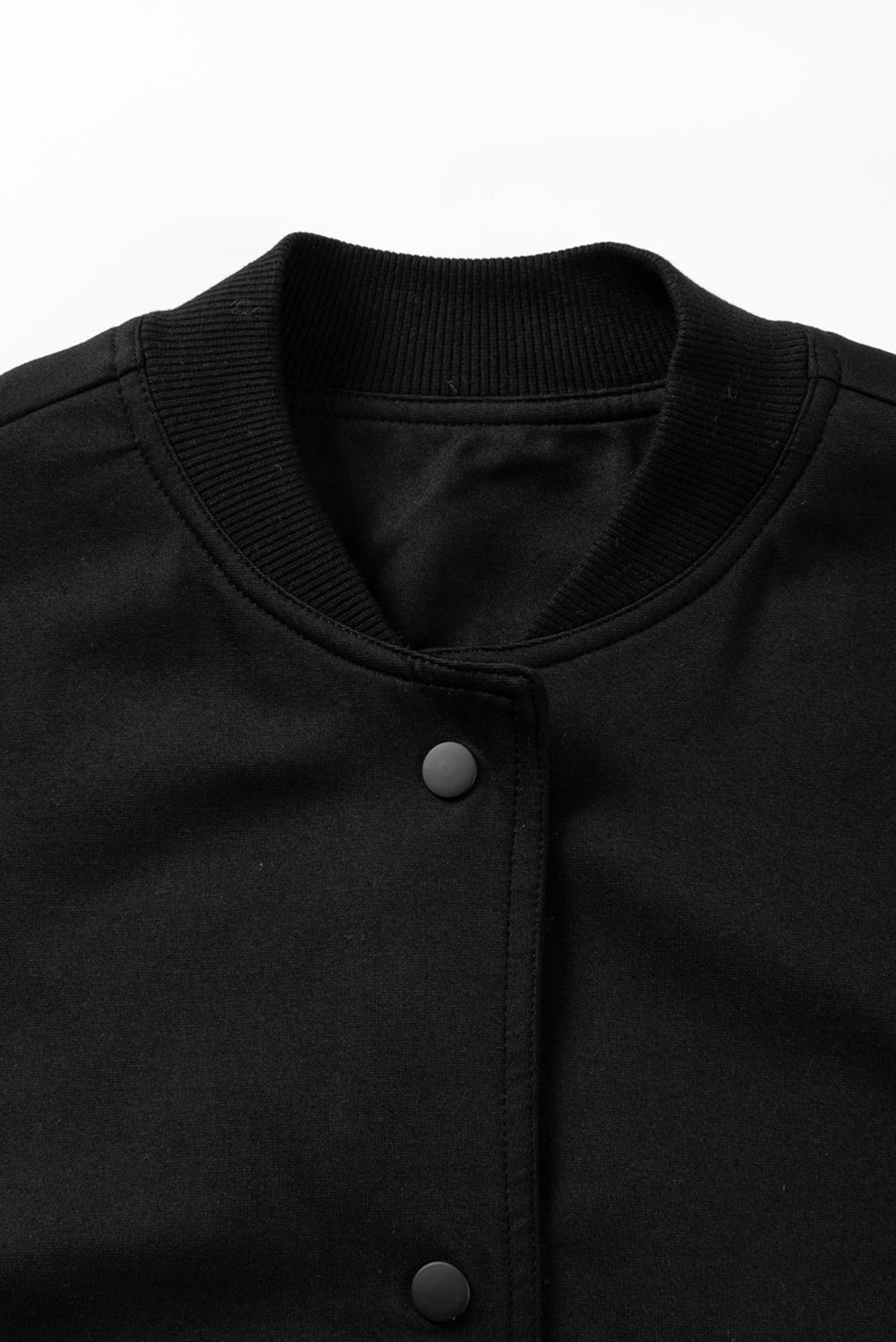 Adela | Long sleeve jacket with pockets and snap buttons