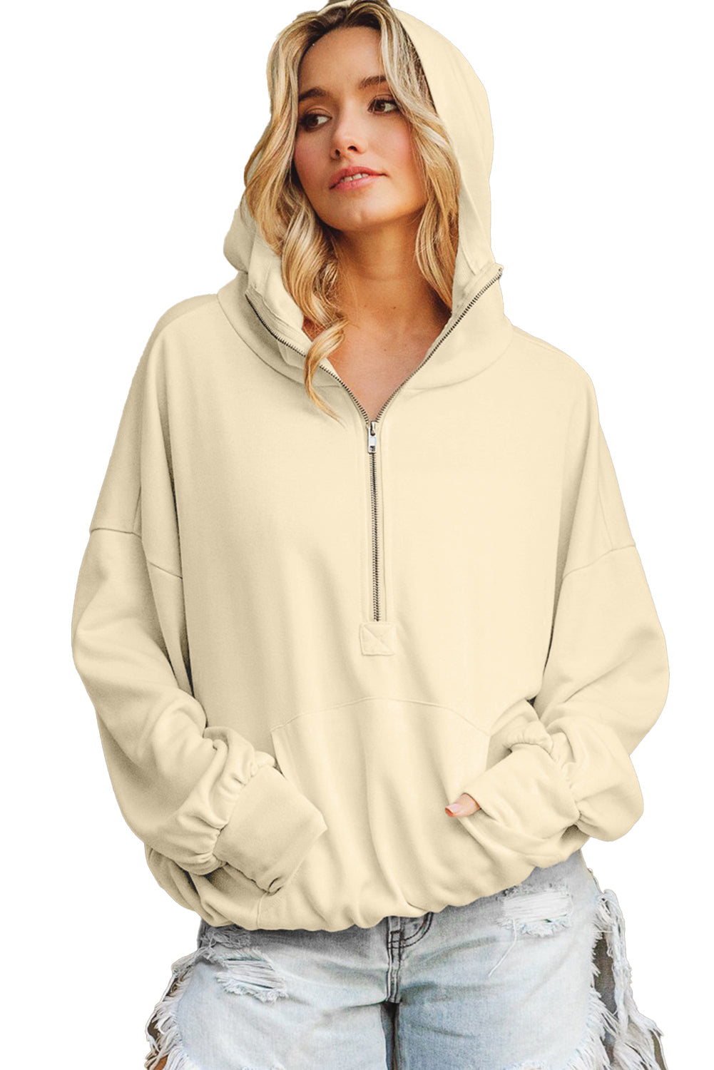 Karina | Elegant and casual winter hoodie