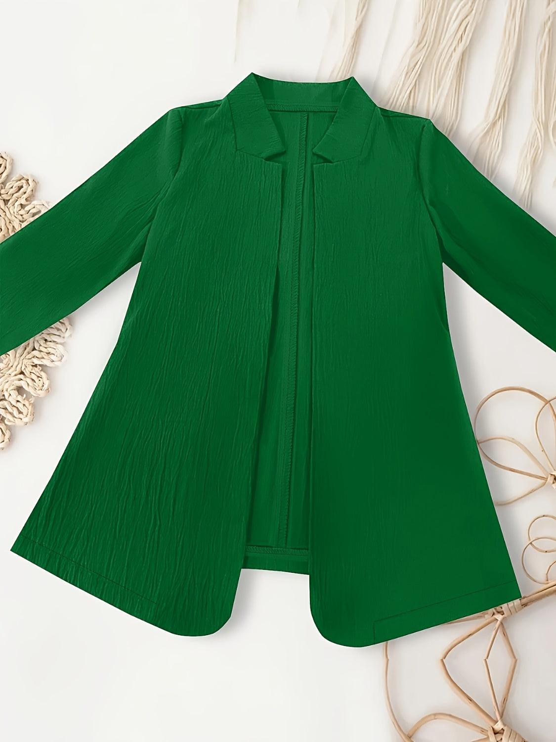 Miriam | Long sleeve open front jacket