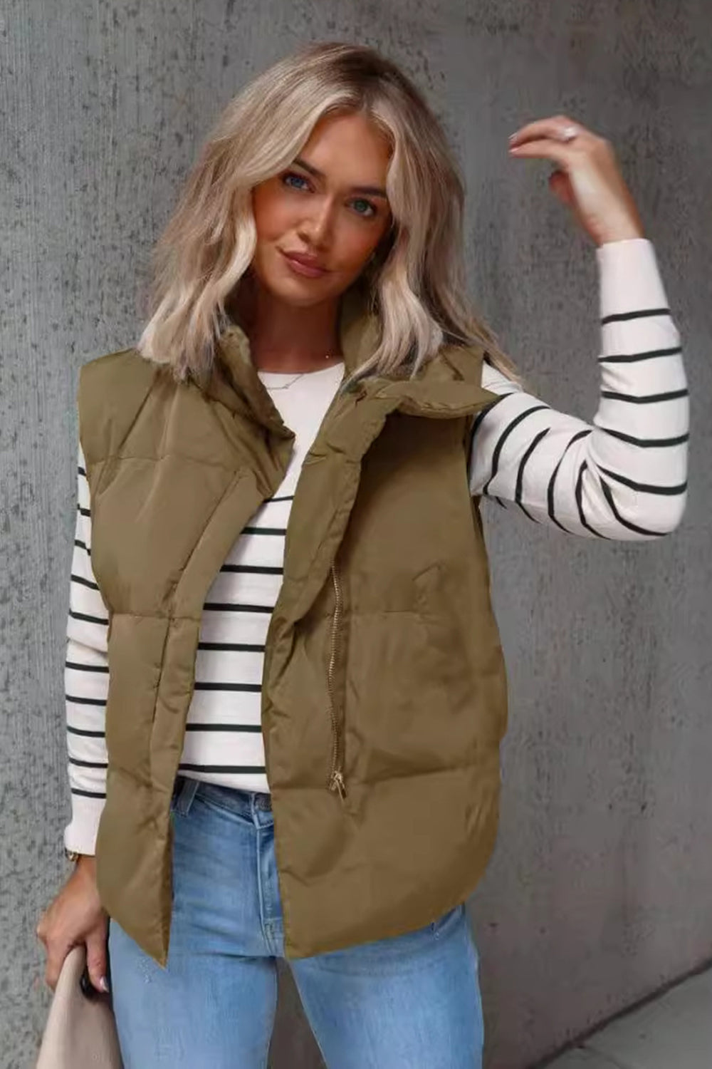 Belén | Vest with zip and pockets