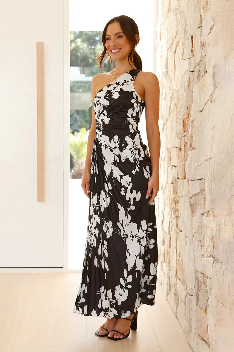 Yolanda® | Maxi Dress Black/White Floral