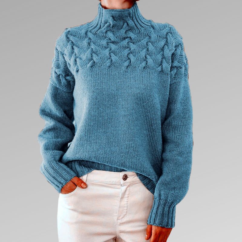 Carina® | Pull à col roulé elegance et chaleur