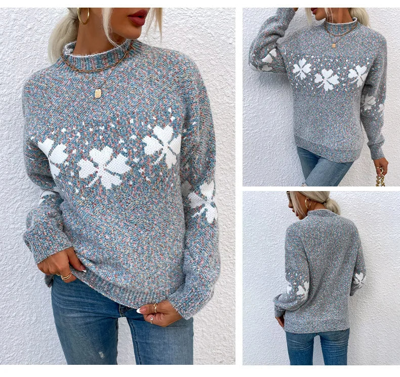 Leonor | Modern women's turtleneck sweater