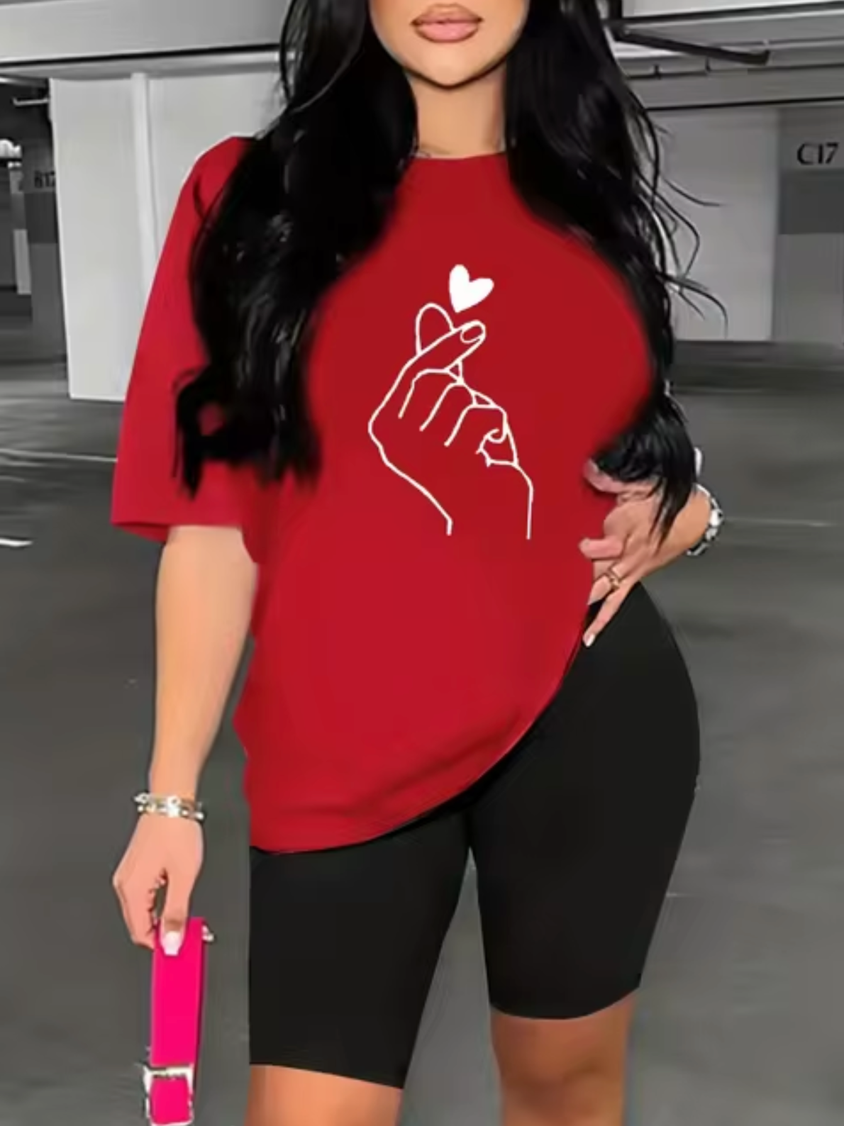 Kendall® | Colorful Print T-Shirt