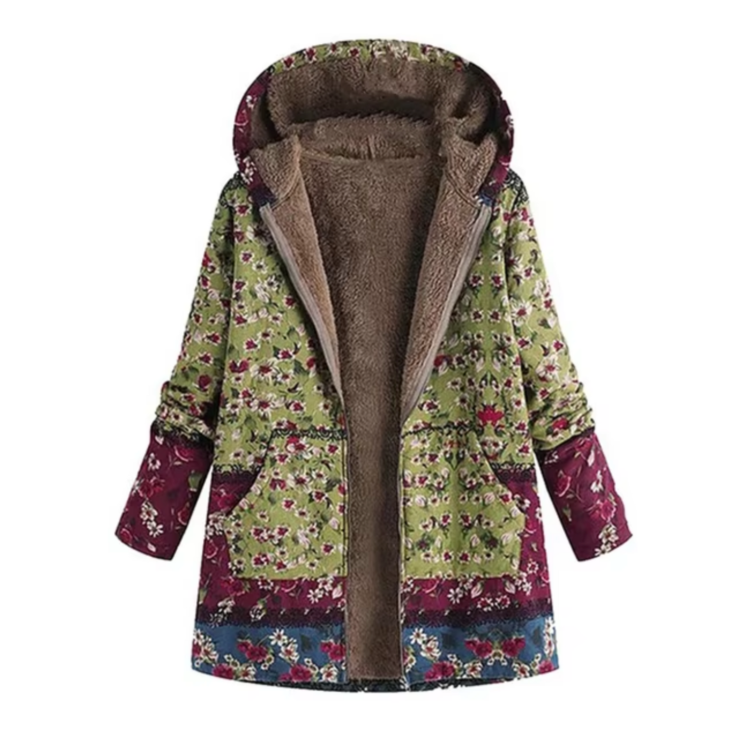 Pilar | Cotton winter jacket with hood