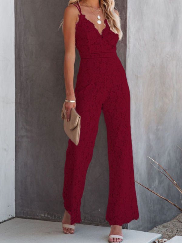 Marilyn® | Elegant Sleeveless Lace Jumpsuit