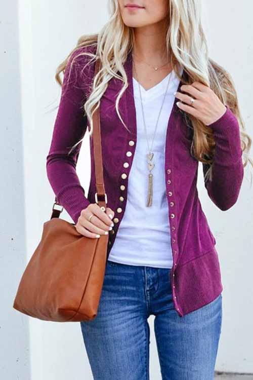 Yadira | Classic and stylish winter cardigan