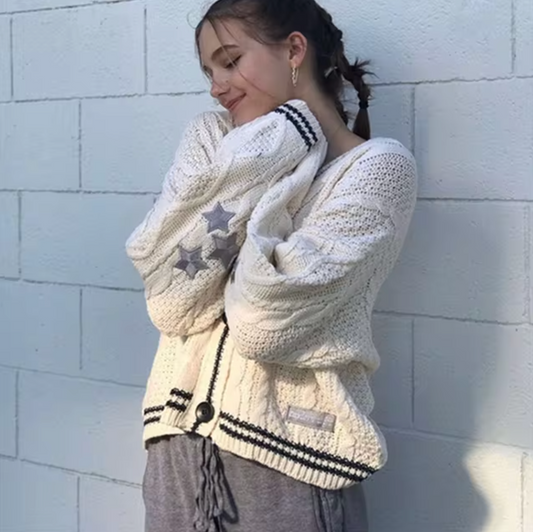 Ivanna | Star pattern knitted sweater