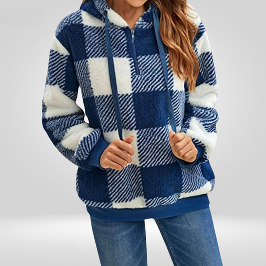 Angeline's | Stylish half zip sweater