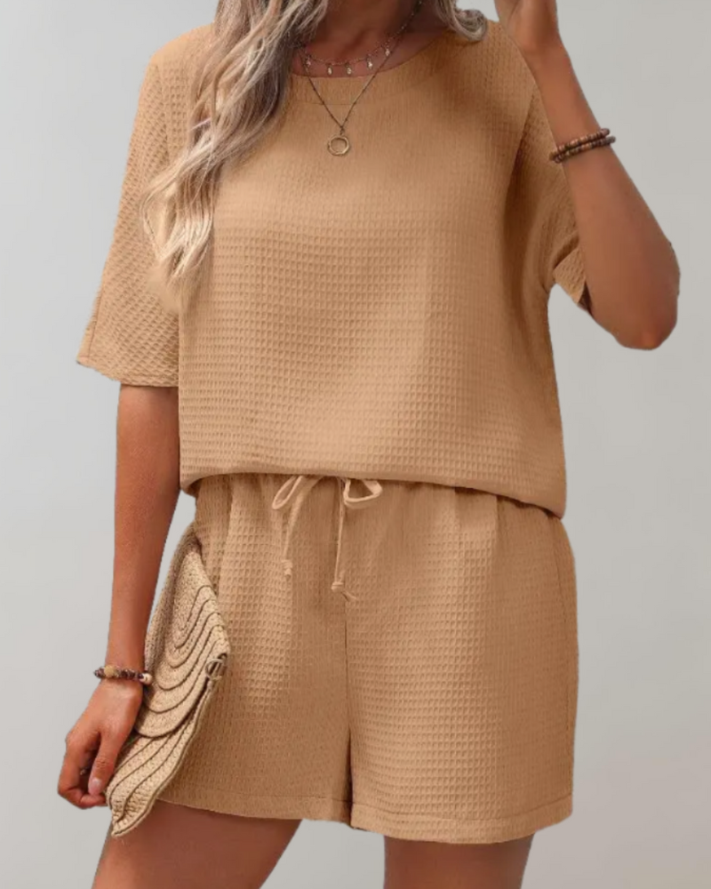 Megan® | Relaxed Shirt And Shorts Set