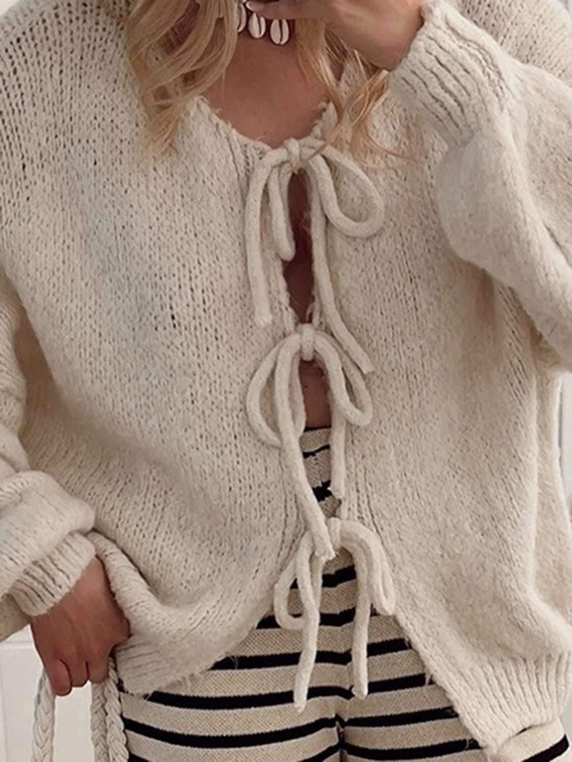 Camille| Casual and stylish winter cardigan