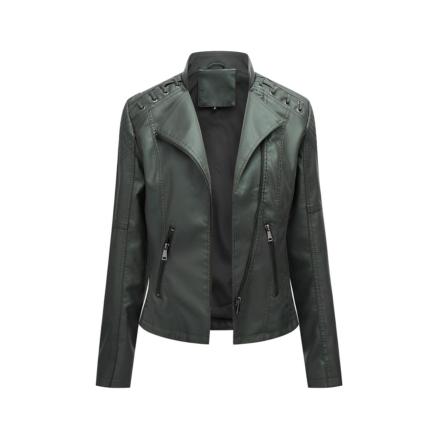 Guillermina® | PU leather jacket with zipper