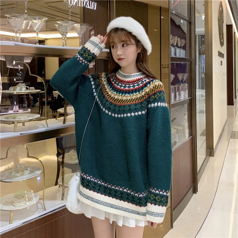 Leonor | Festive Christmas sweater for women