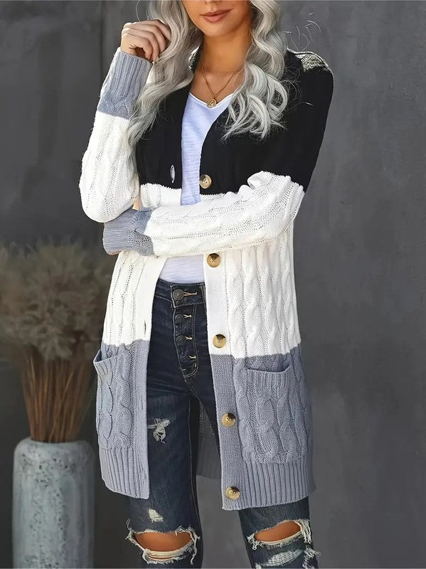 Lorena | Stylish and elegant winter cardigan