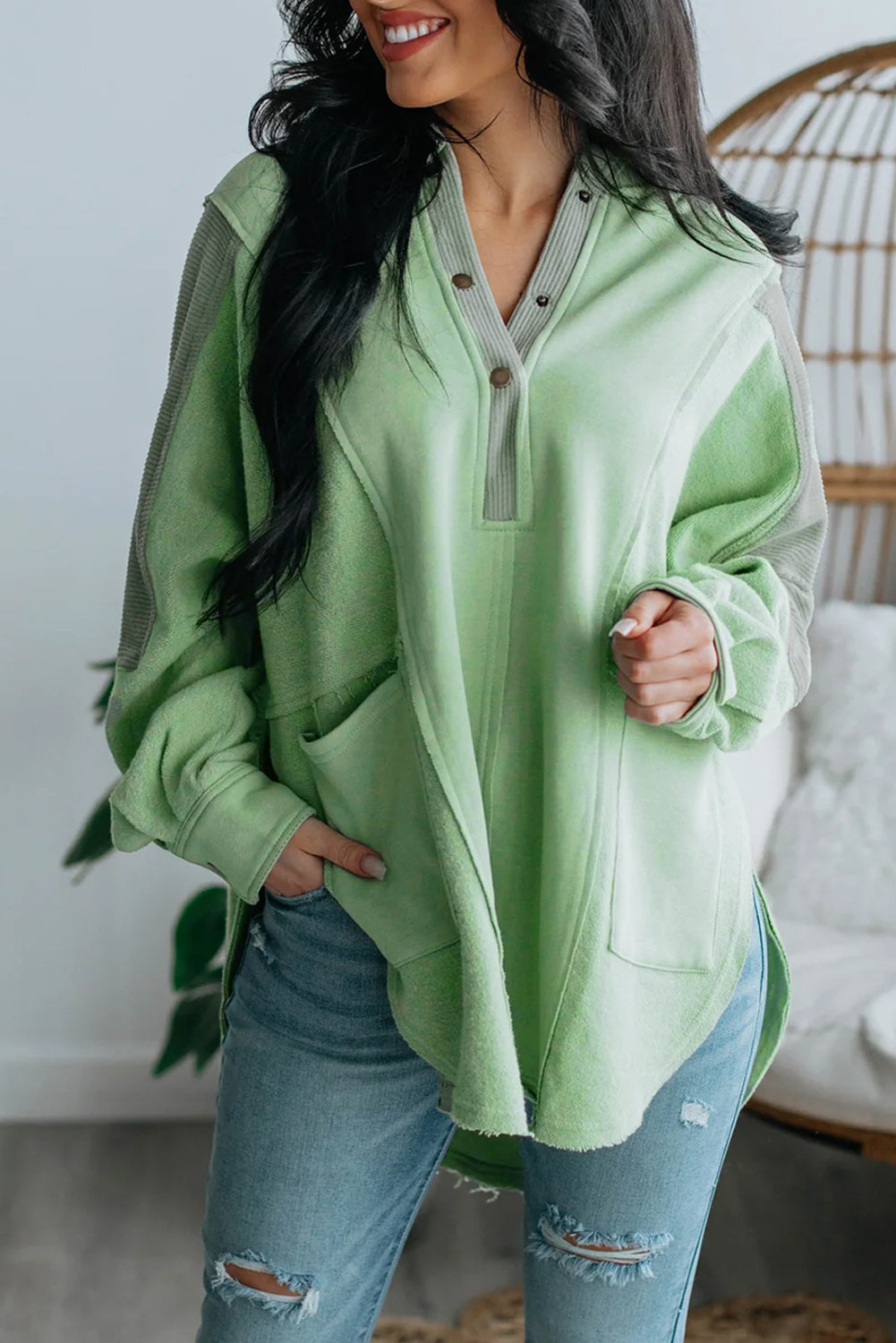 Nadia | Elegant and casual winter hoodie
