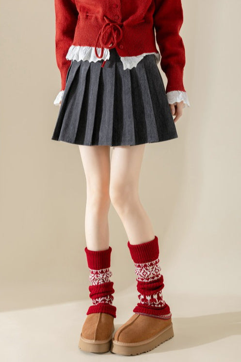 Ribbed Slouchy Leg Warmers