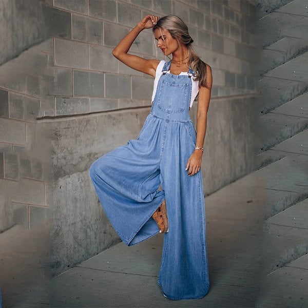 Zaira® | Women'S Denim Jumpsuit