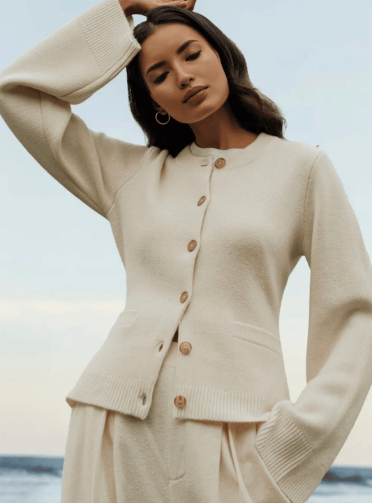 Jennifer® | Classic women's cardigan with button placket