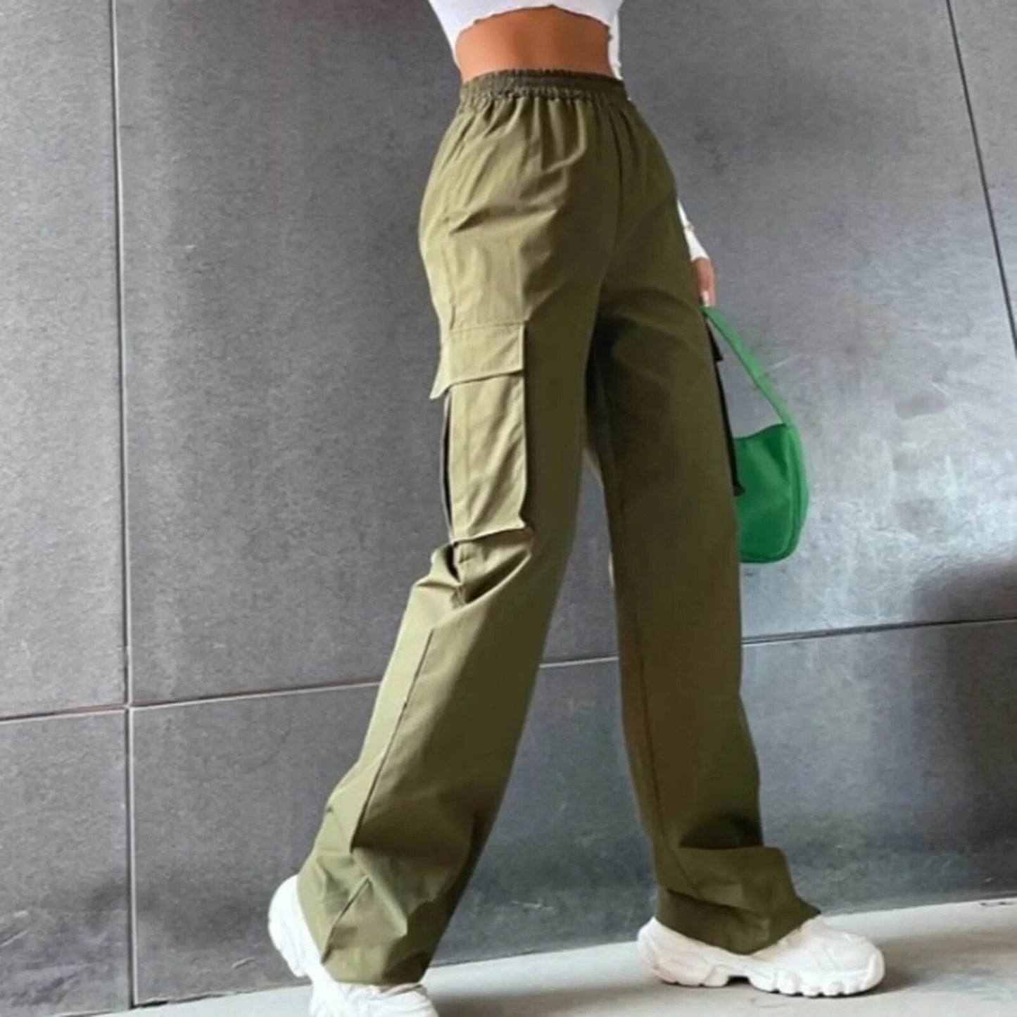Betsy® | Women'S High Waist Cargo Pants