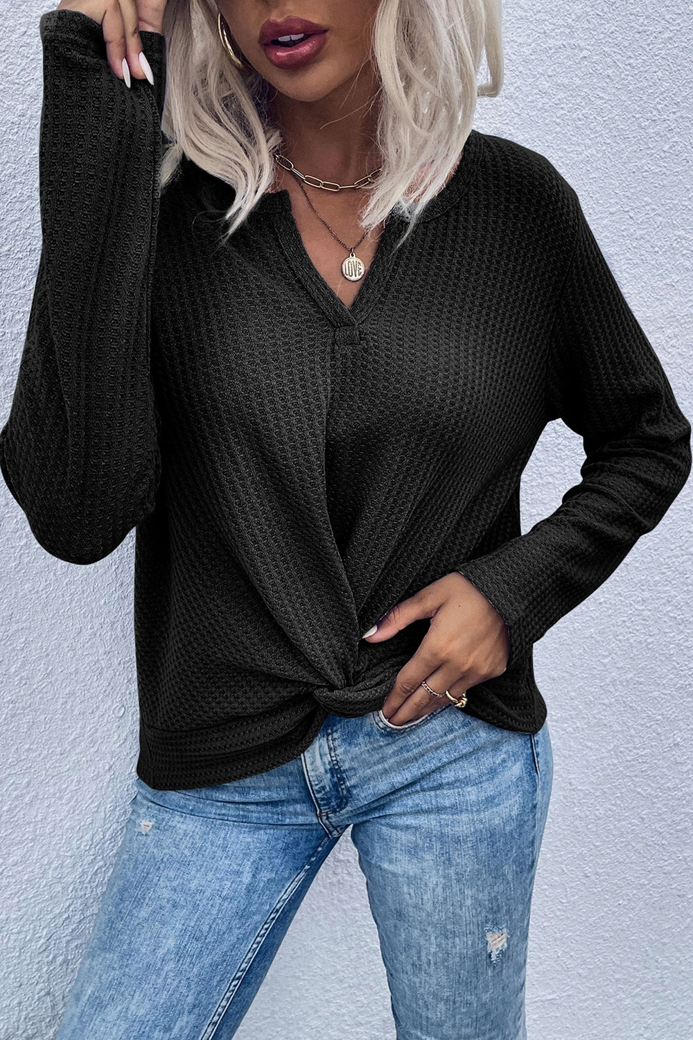 Karen| Relaxed and timeless winter top