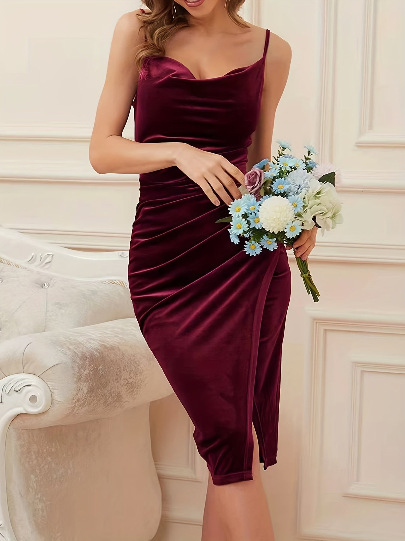 Balbina® | Velvet Cocktail Dress