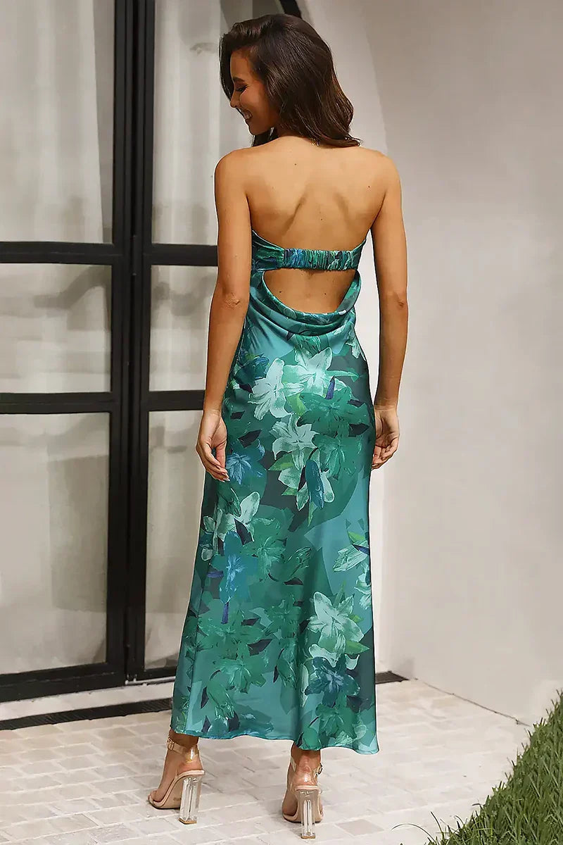 Mónica® | Maxi Dress Green Print