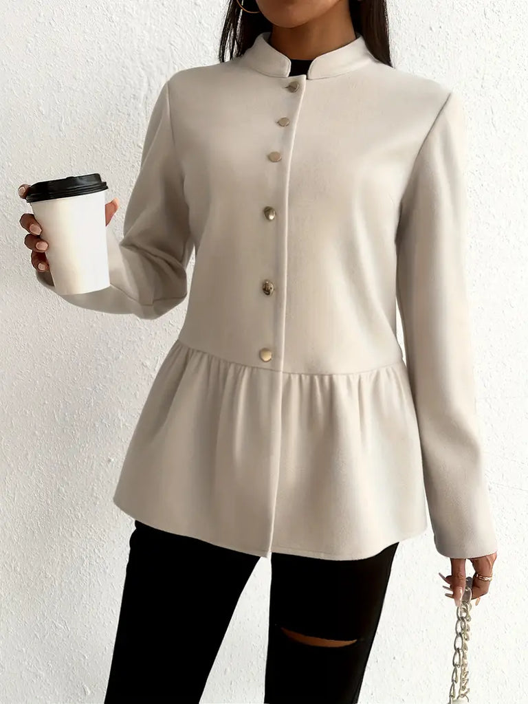 Reina | Elegant white robe for women