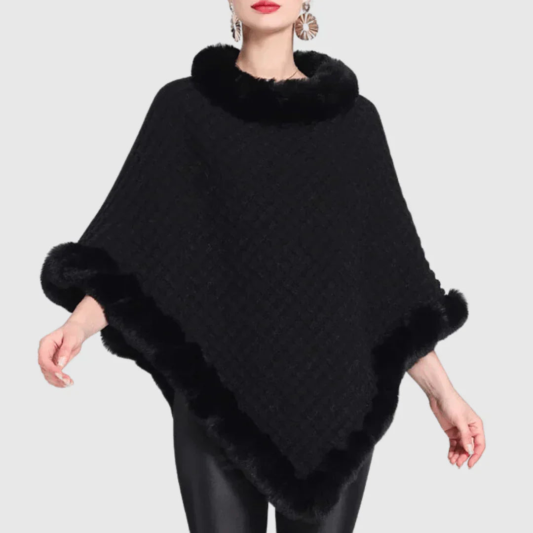 Lilian® | High neck poncho for women