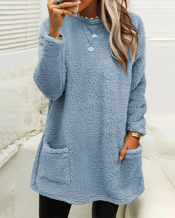 Janine | Casual women's sweater with pockets
