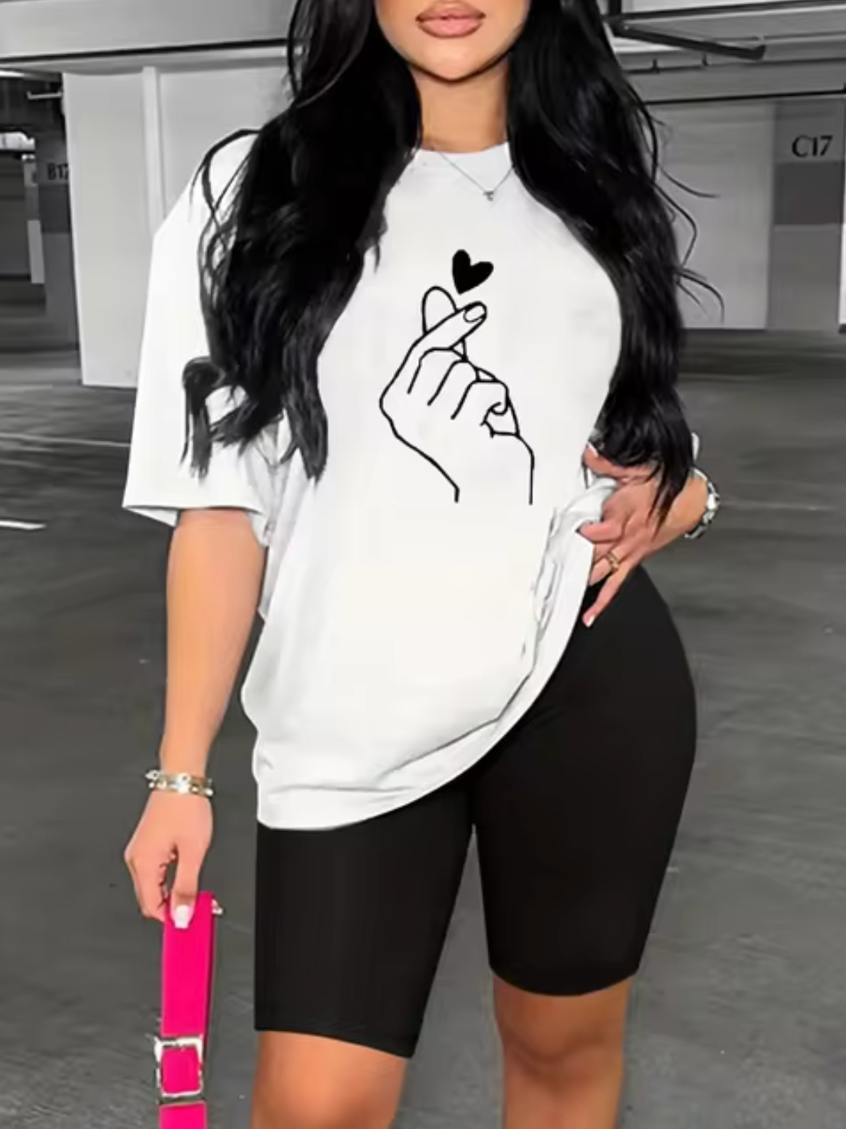 Kendall® | Colorful Print T-Shirt