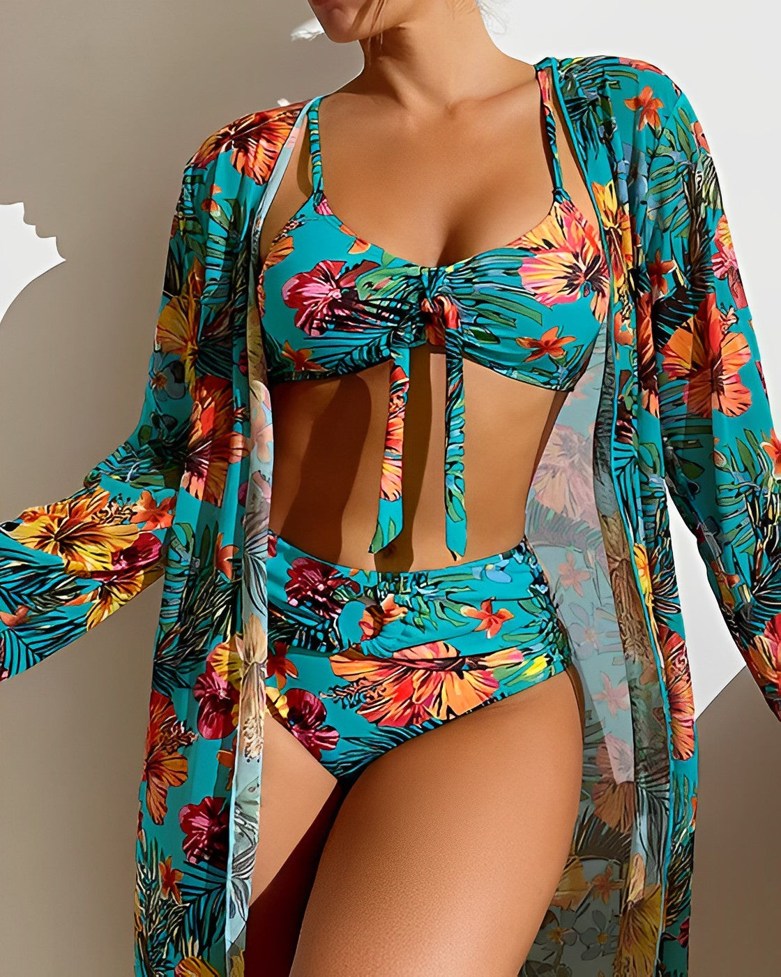 Zulema® | Luxurious 3-Piece Bikini Set For Ultimate Beach Comfort