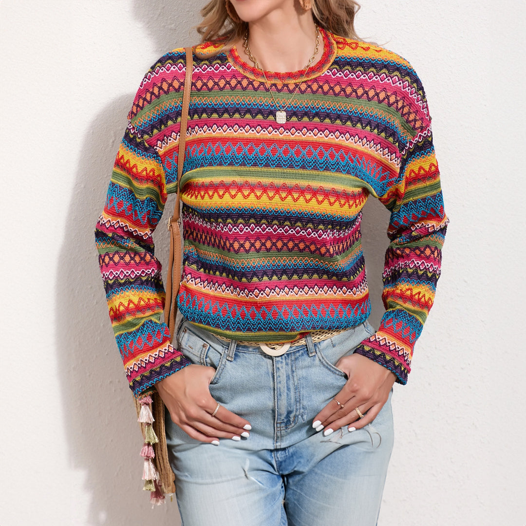 Kimberly | Retro autumn sweater