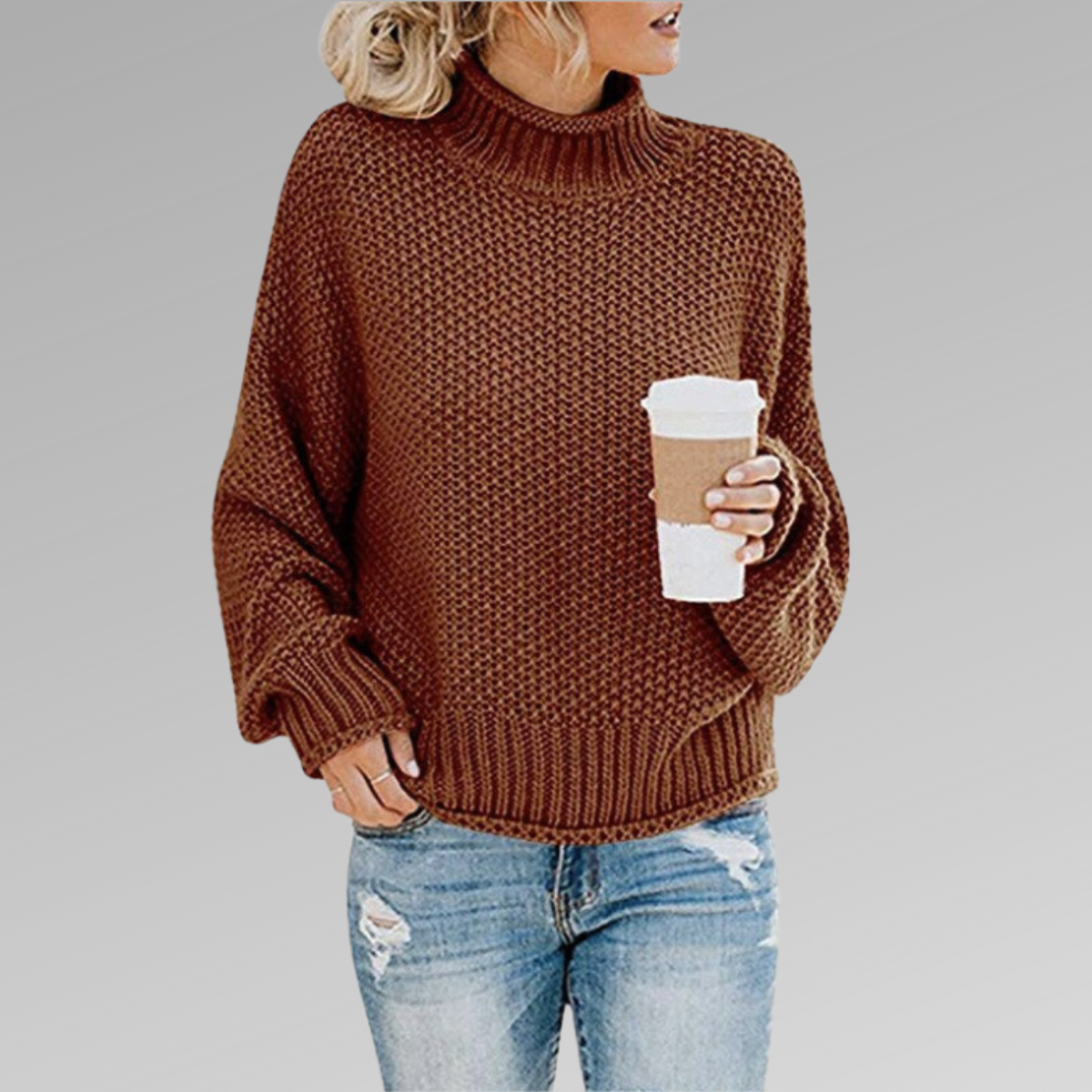 Dominique | Classic knitted sweater