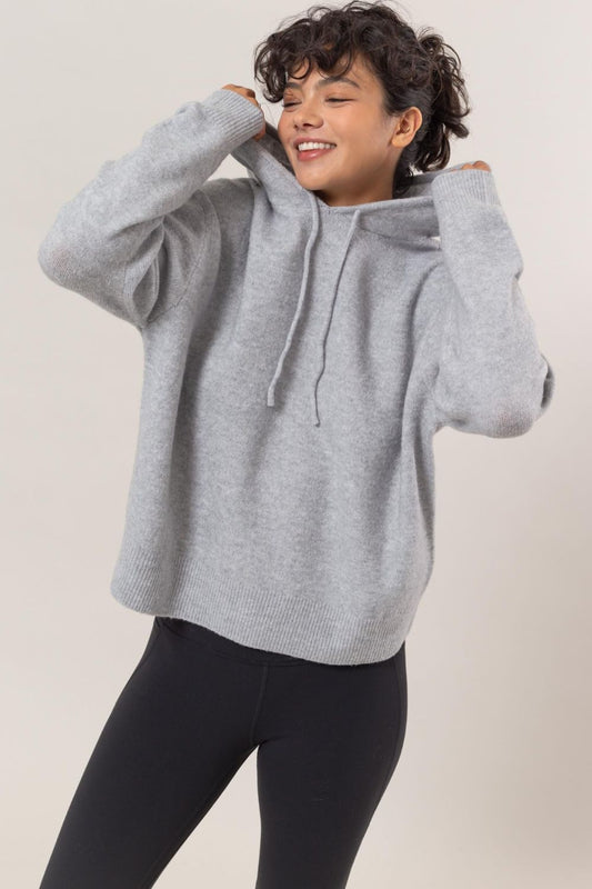 Anita | Drawstring hoodie with long sleeves