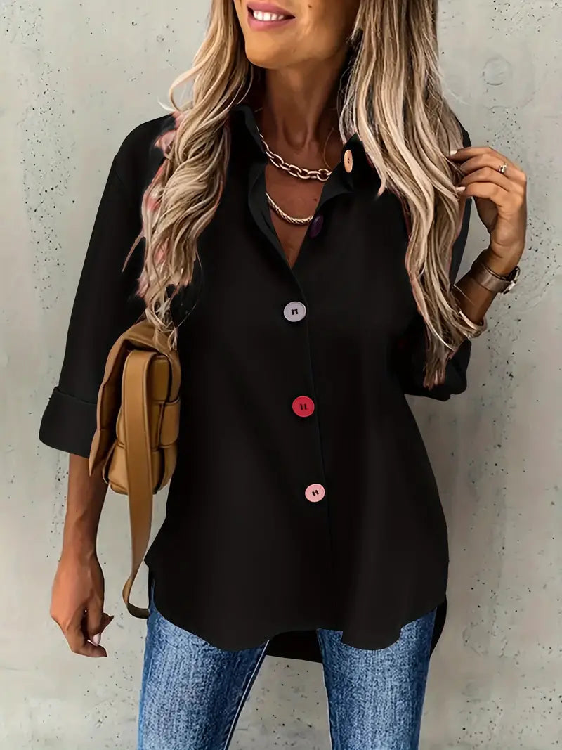 Julia| Fashionable and minimalist winter blouse