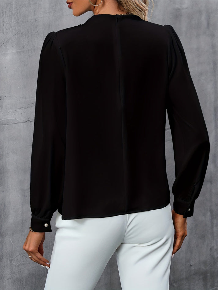 Delia | Casual and comfortable winter blouse