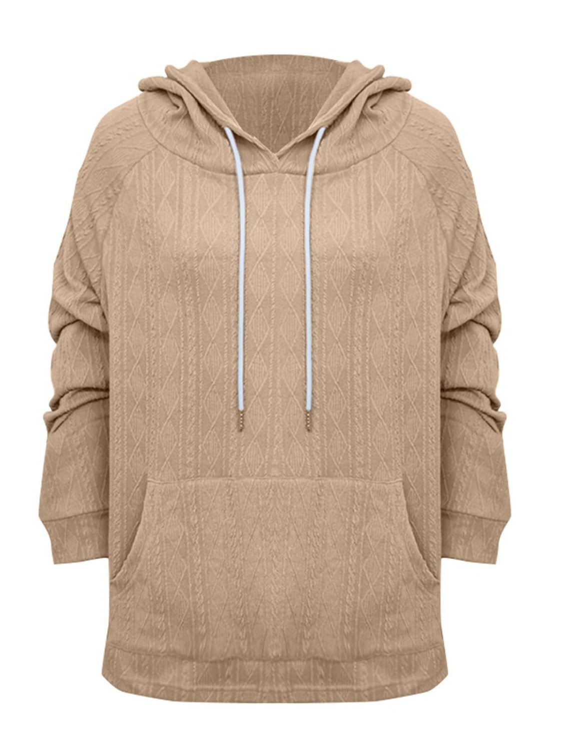 Miriam | Full size long sleeve drawstring hoodie