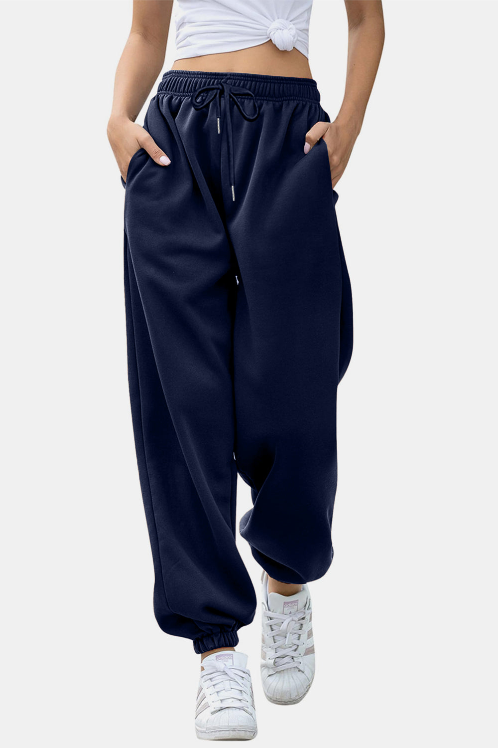 Angela | Jogging pants with elastic waistband and pockets