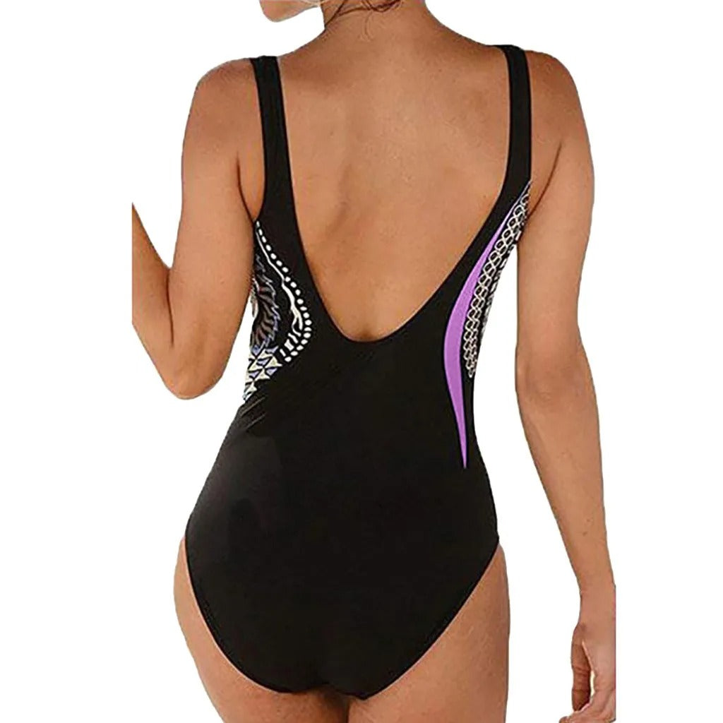Esperanza® | Graphic Print Swimsuit