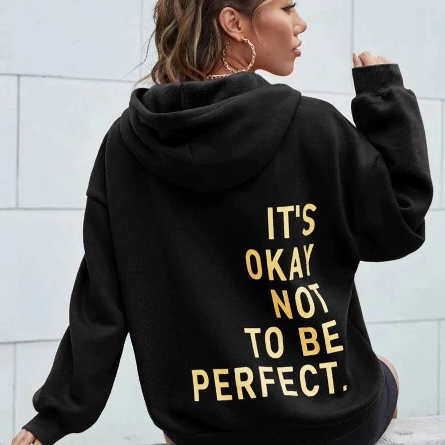 Gabriela® | Casual long sleeve hoodie sweatshirt