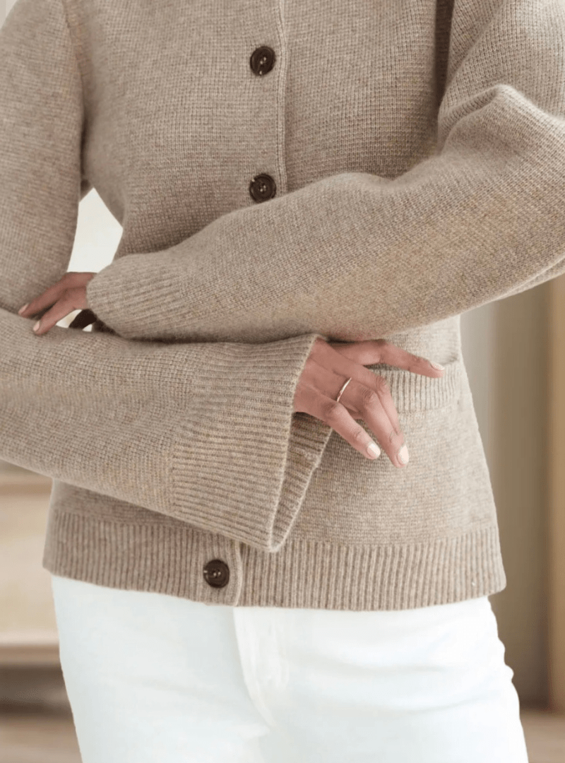 Jennifer | Classic women's cardigan with button placket