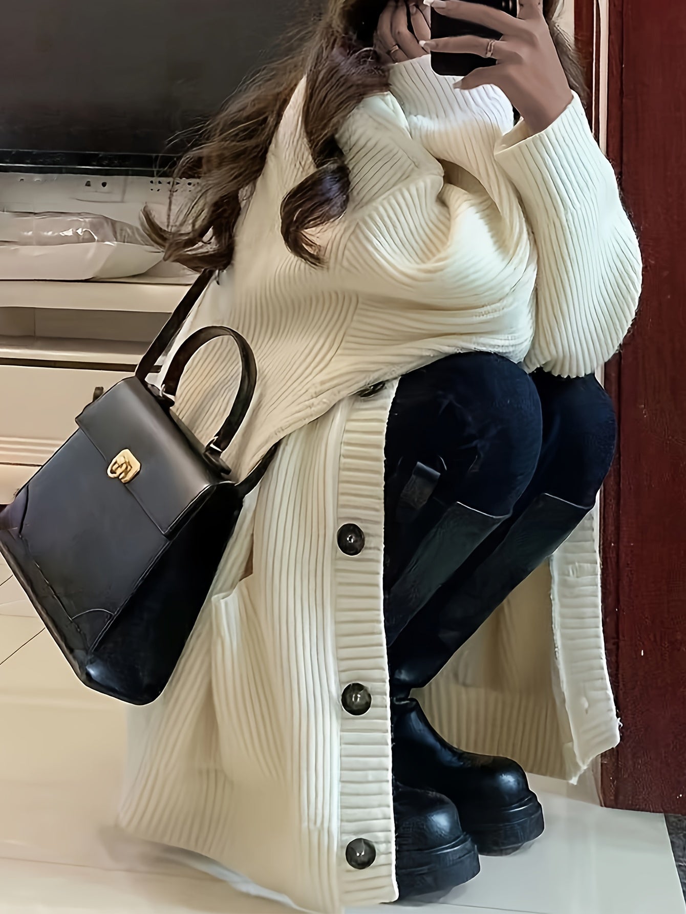 Barbara | Relaxed and stylish winter cardigan