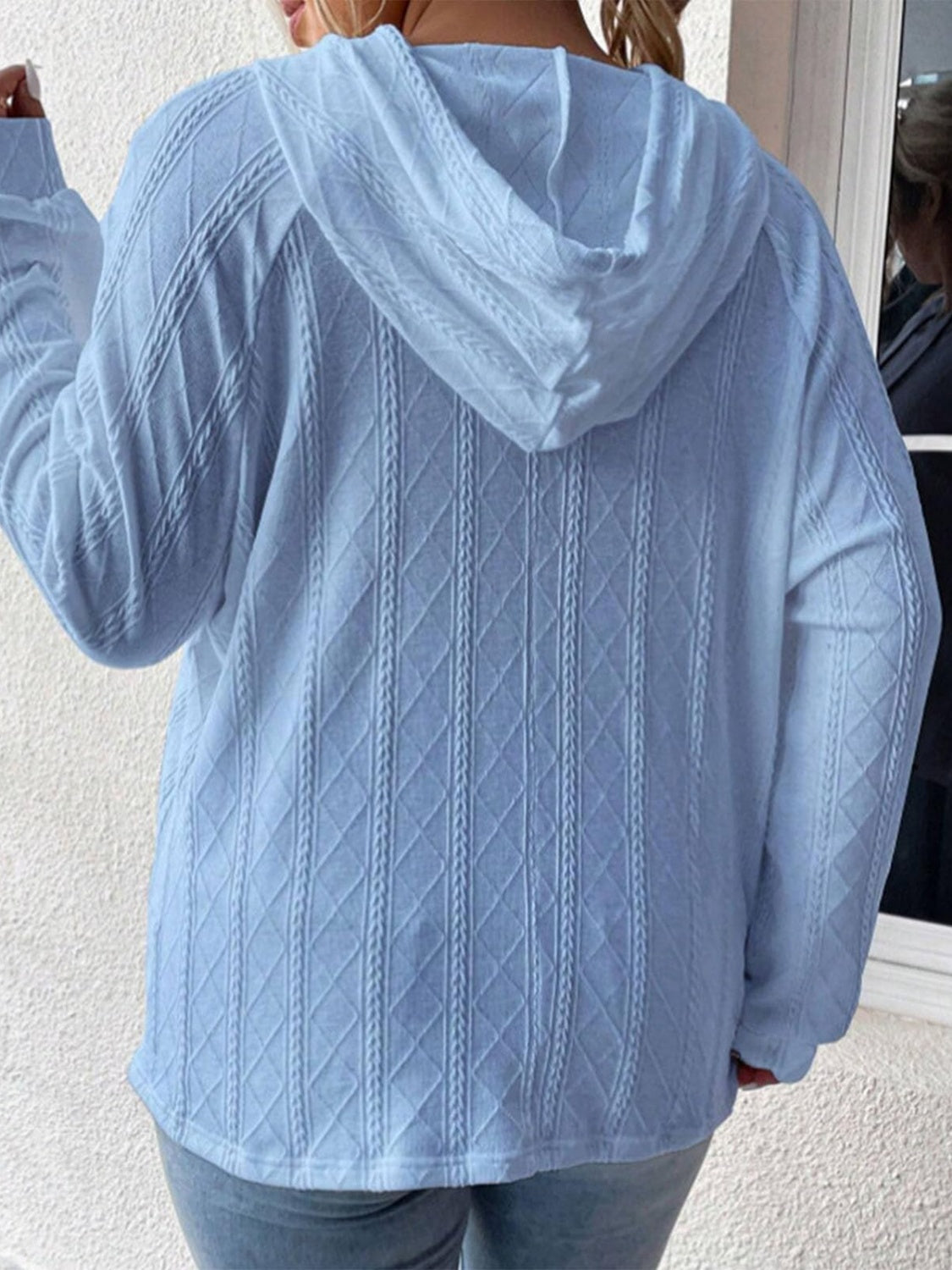 Miriam | Full size long sleeve drawstring hoodie