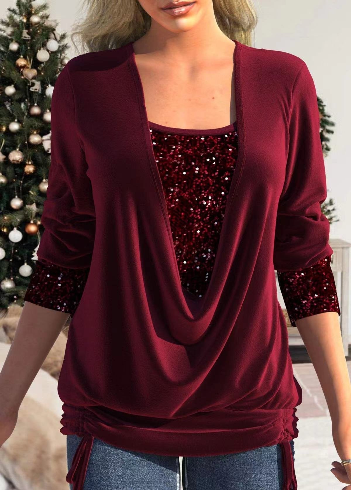 Melanie | Glamour Sparkle Top