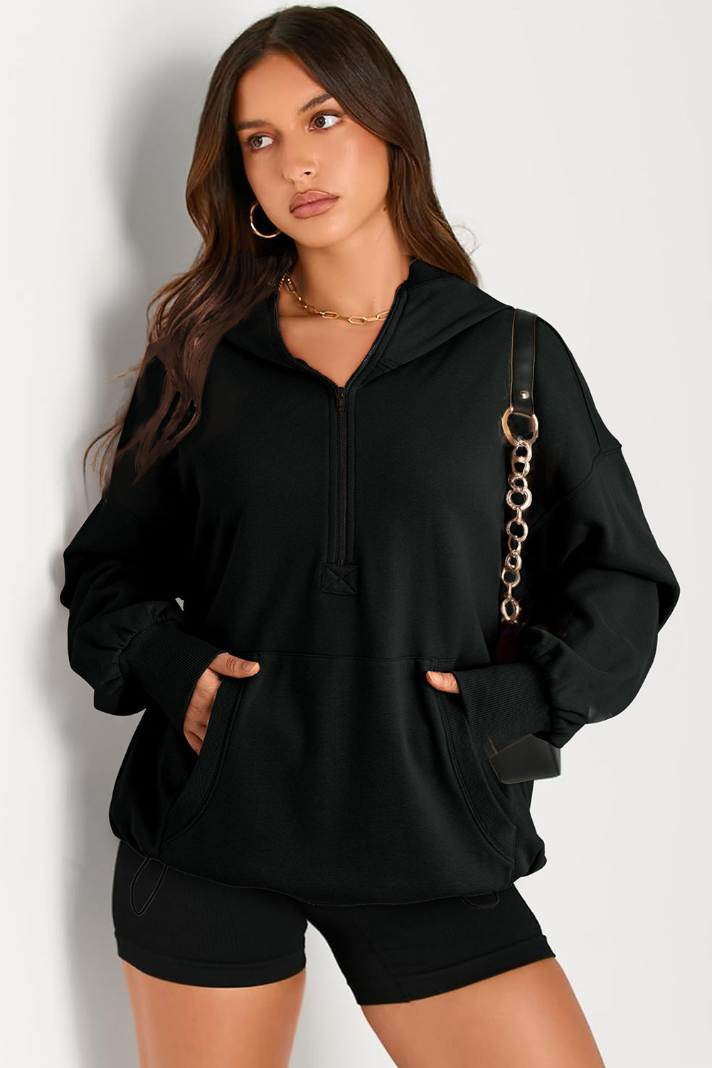 Corina| Modern and comfortable winter hoodie